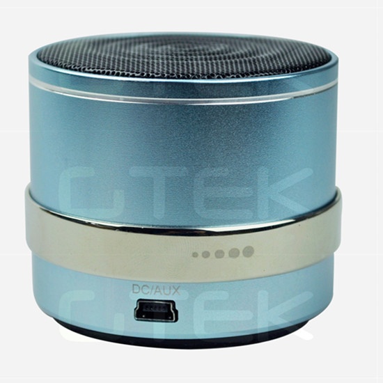 Conception originale du haut-parleur Bluetooth portable et boucle extérieure pour le contrôle du volume